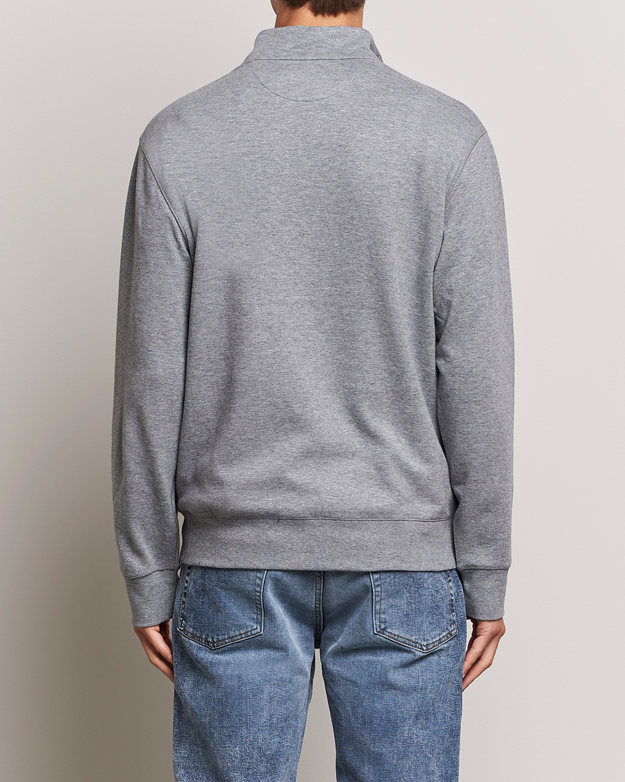 Herren | Pullover | Polo Ralph Lauren | Tech Double Knit Half Zip Steel Heather