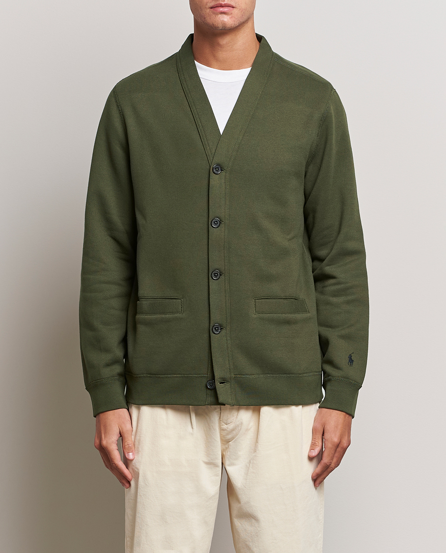 Herren |  | Polo Ralph Lauren | RL Fleece Cardigan Armadillo Green