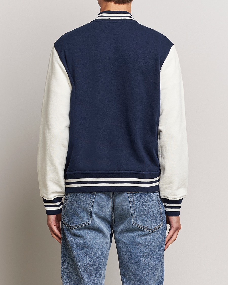 Herren | Jacken | Polo Ralph Lauren | Athletic Fleece Varsity Jacket Navy/Cream