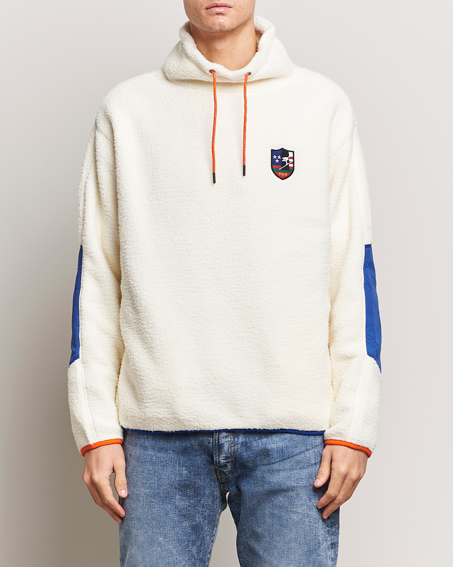 Herren |  | Polo Ralph Lauren | Vintage Fleece Sweater Clubhouse Cream Multi