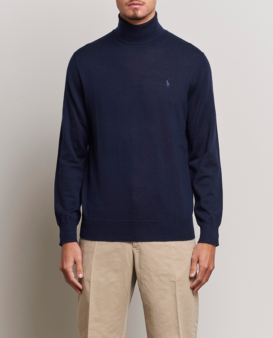Herren |  | Polo Ralph Lauren | Merino Knitted Rollneck Hunter Navy