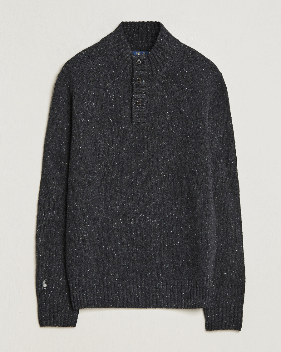 Herren | Pullover | Polo Ralph Lauren | Wool Knitted Donegal Onyx