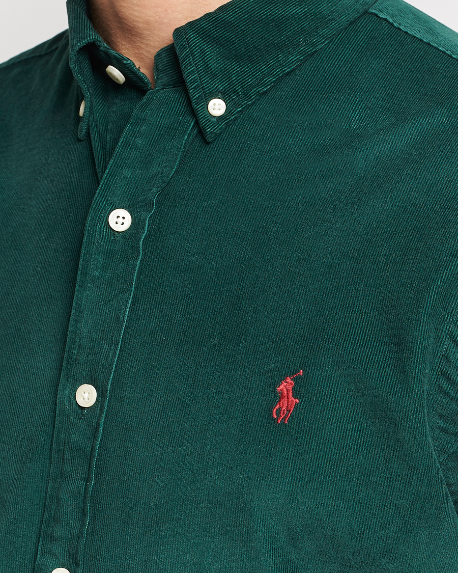 Herren | Hemden | Polo Ralph Lauren | Slim Fit Corduroy Shirt Hunt Club Green