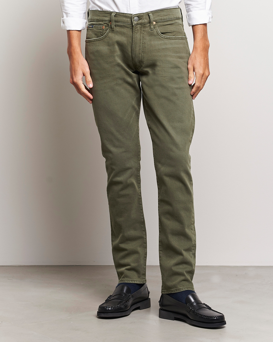 Herren | Hosen | Polo Ralph Lauren | Sullivan Slim Fit Stretch 5-Pocket Pants Green