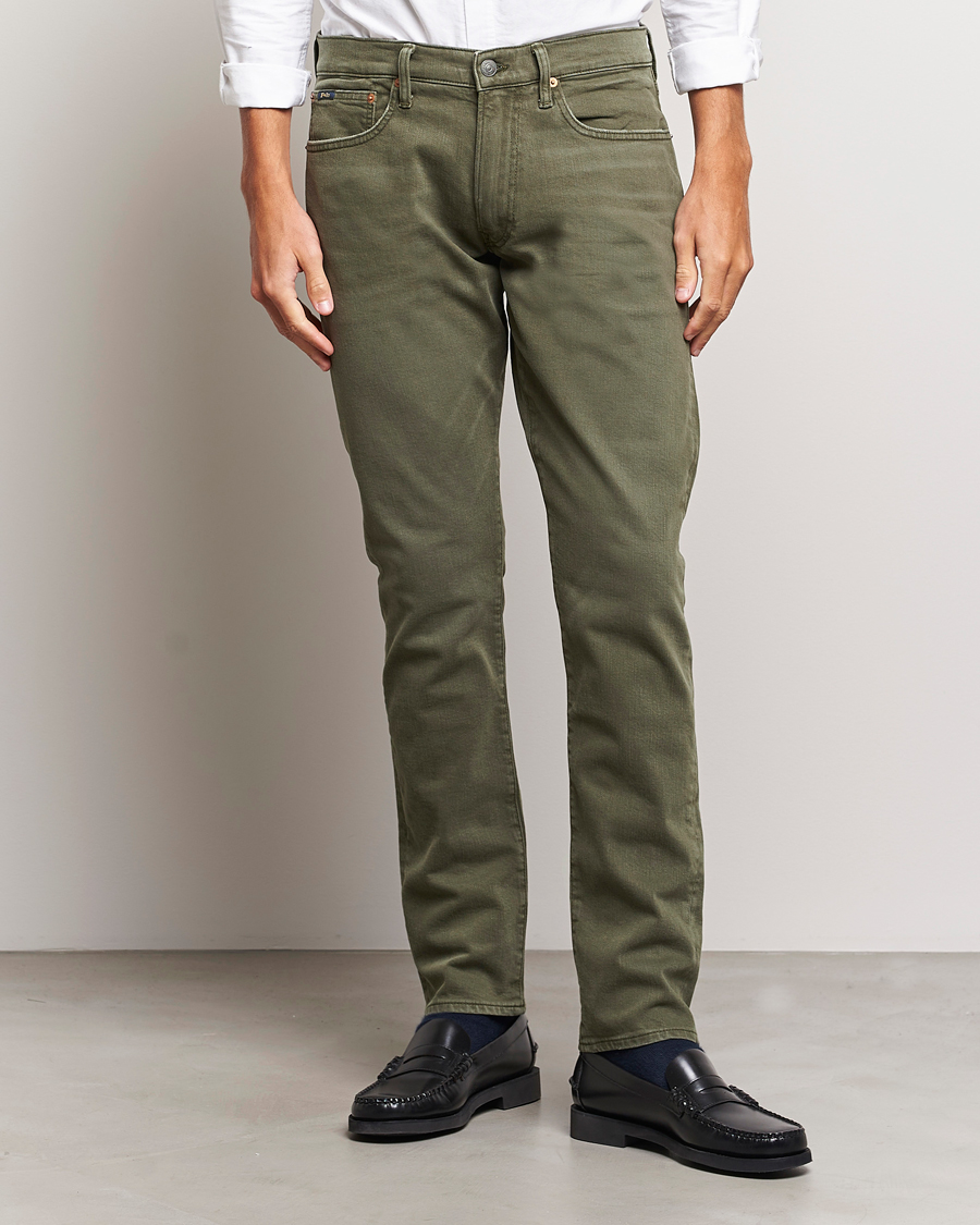 Herren | 5-Pocket-Hosen | Polo Ralph Lauren | Sullivan Slim Fit Stretch 5-Pocket Pants Green