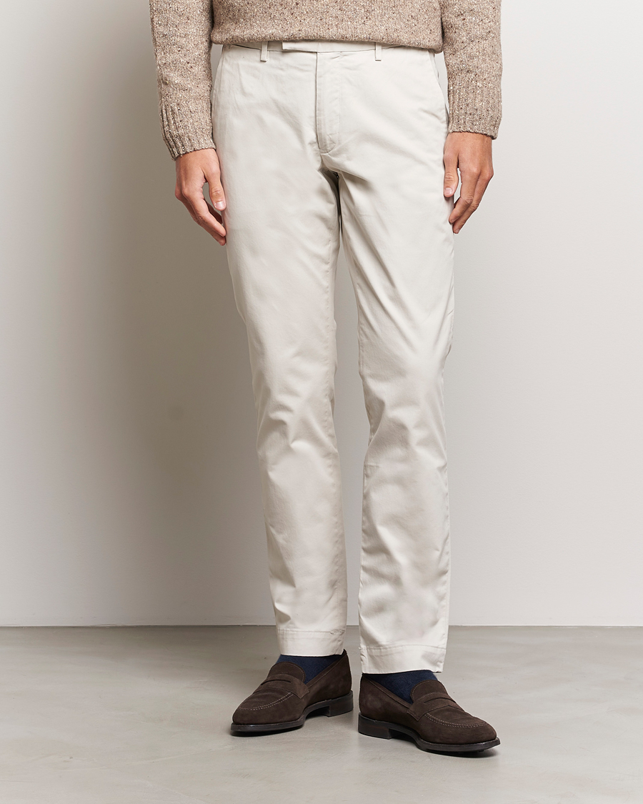 Herren | Polo Ralph Lauren | Polo Ralph Lauren | Slim Fit Stretch Chinos Dove Grey