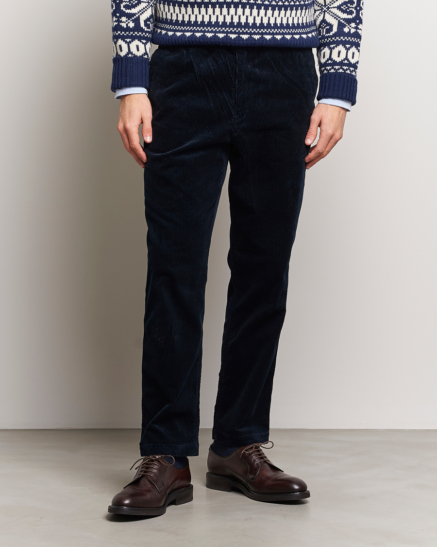 Herren | Cordhosen | Polo Ralph Lauren | Prepster Corduroy Drawstring Pants Aviator Navy
