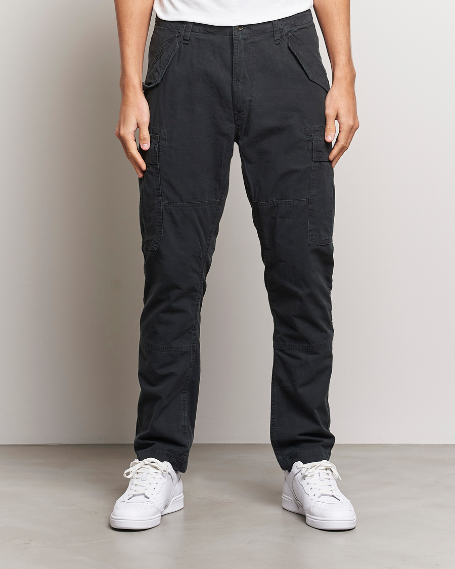 Herren | Hosen | Polo Ralph Lauren | Slub Canvas Cargo Pants Black