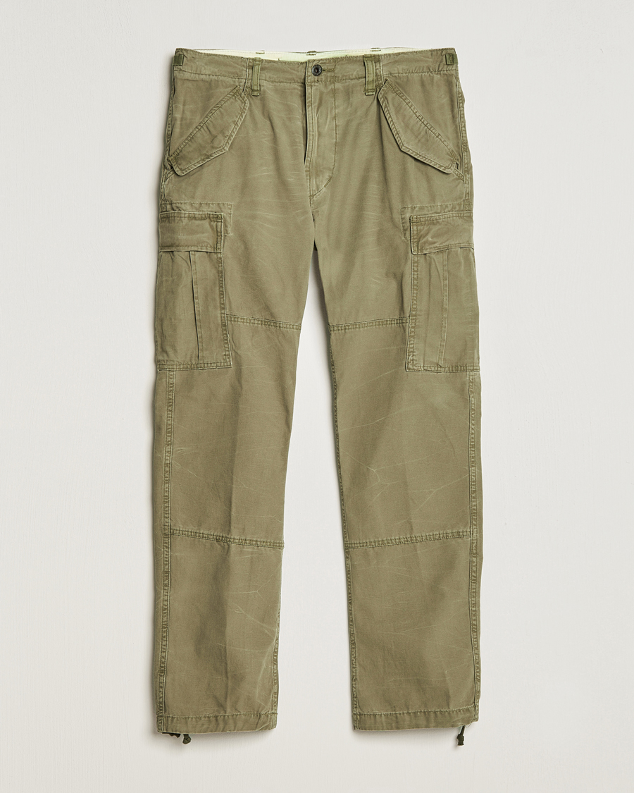 Herren |  | Polo Ralph Lauren | Slub Canvas Cargo Pants Olive
