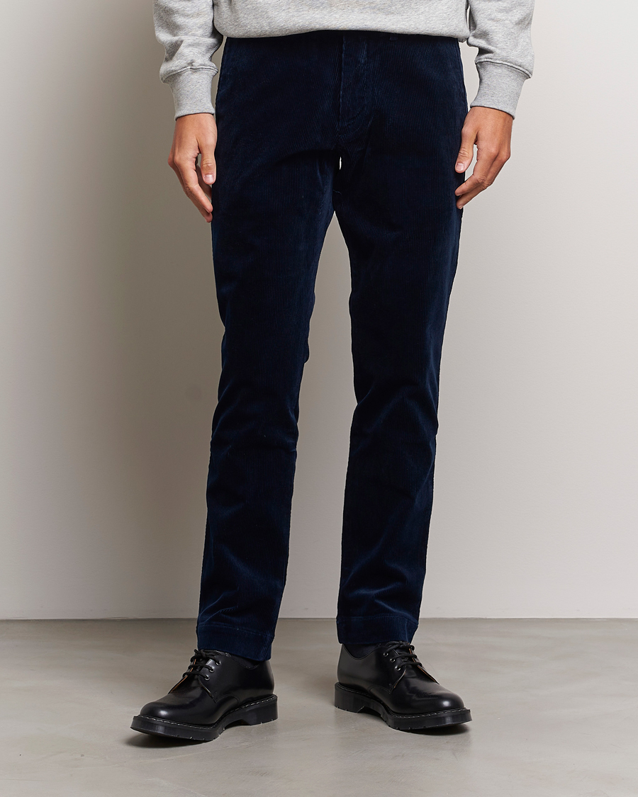 Herren | Cordhosen | Polo Ralph Lauren | Bedford Slim Fit Corduroy Trousers Aviator Navy