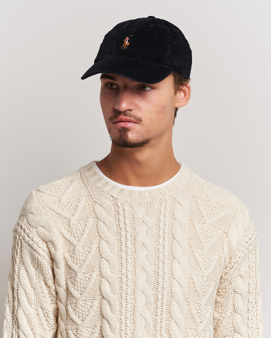 Herren |  | Polo Ralph Lauren | Corduroy Cap Black