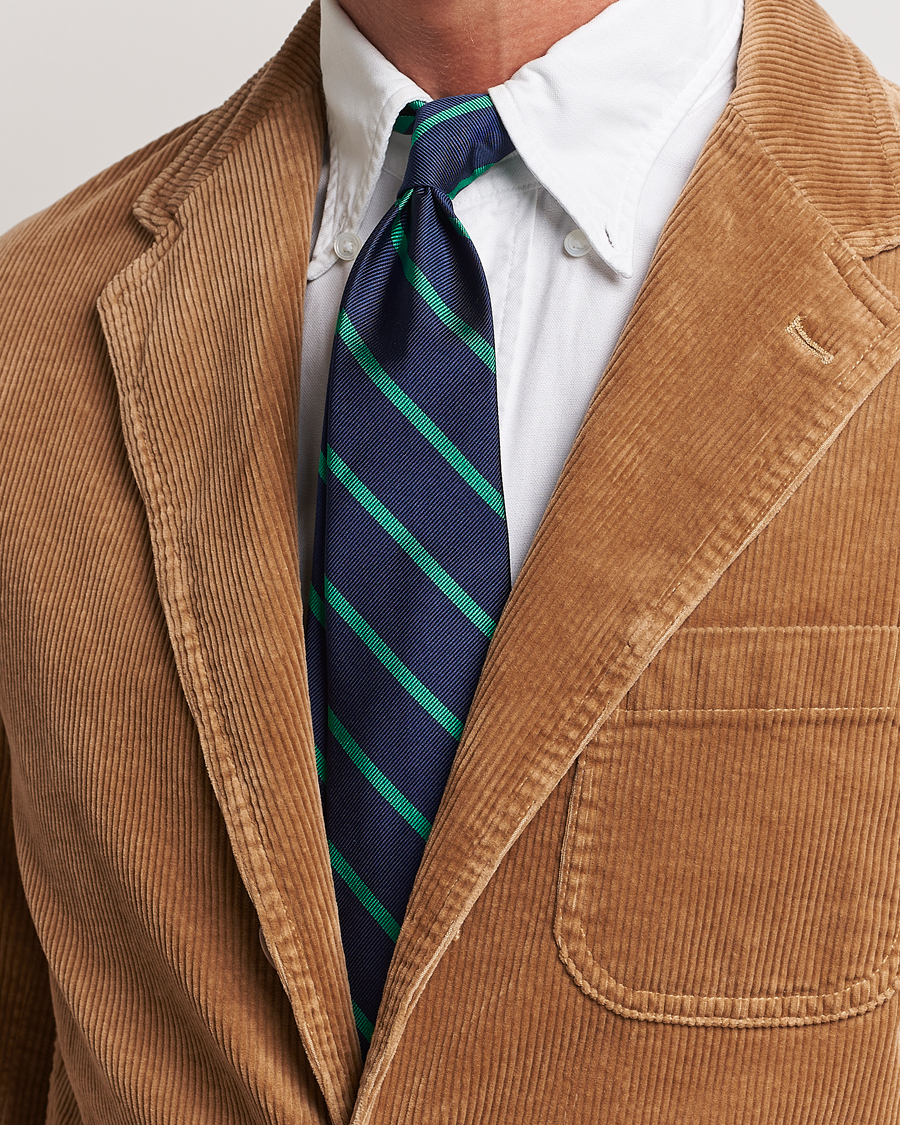 Herr | Studentkostym | Polo Ralph Lauren | Striped Tie Navy/Green