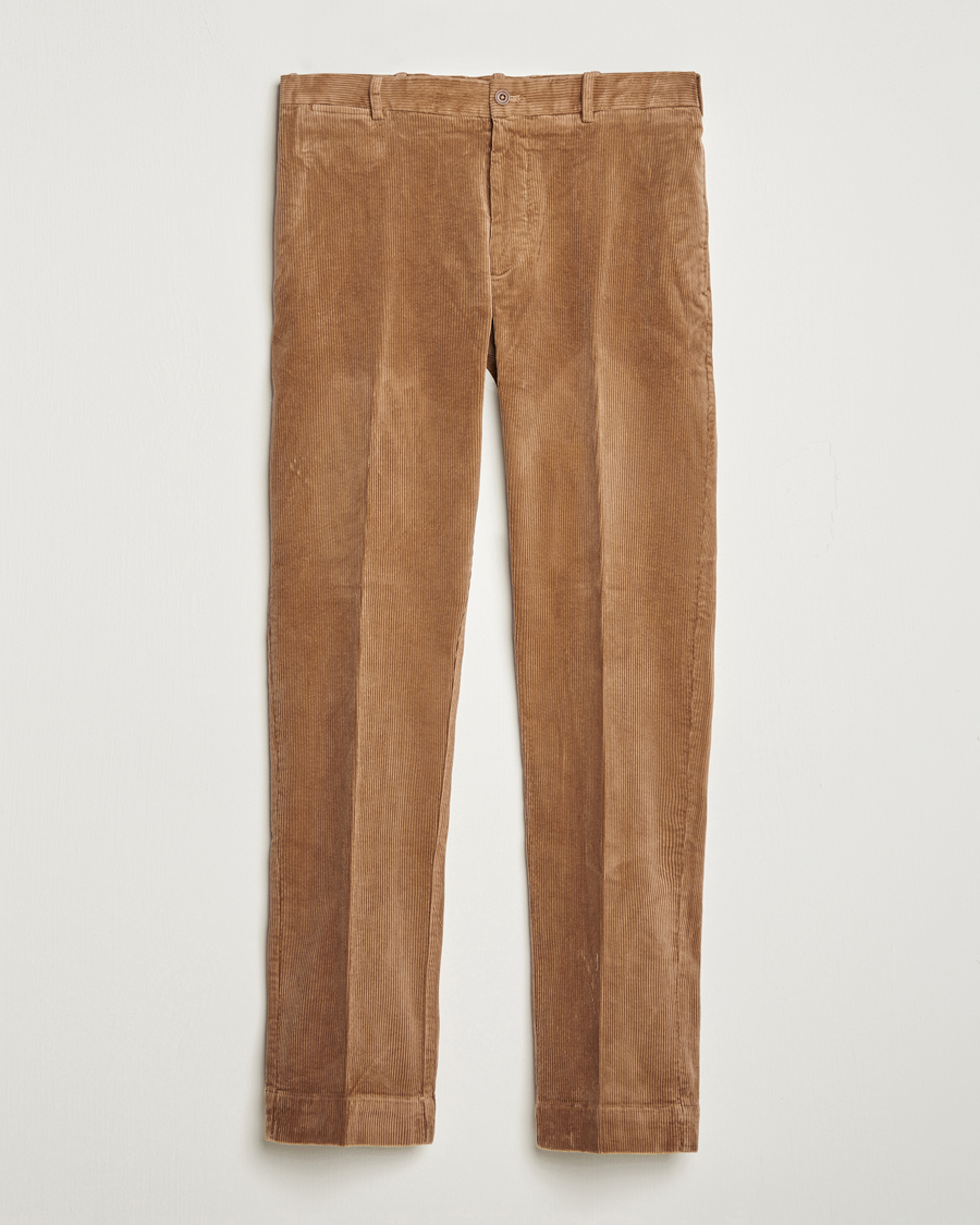 Herren | | Polo Ralph Lauren | Corduroy Pleated Trousers Rustic Tan