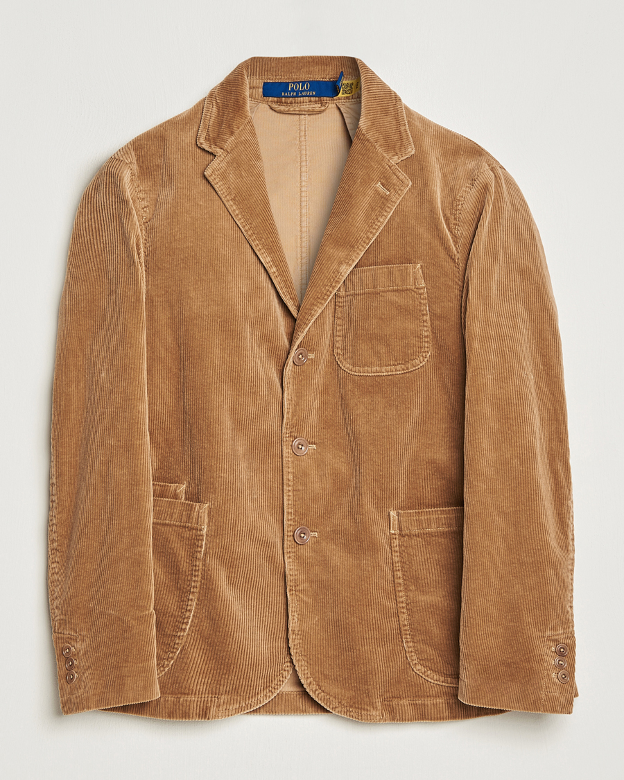 Herren | Sakkos | Polo Ralph Lauren | Corduroy Stretch Blazer Rustic Tan