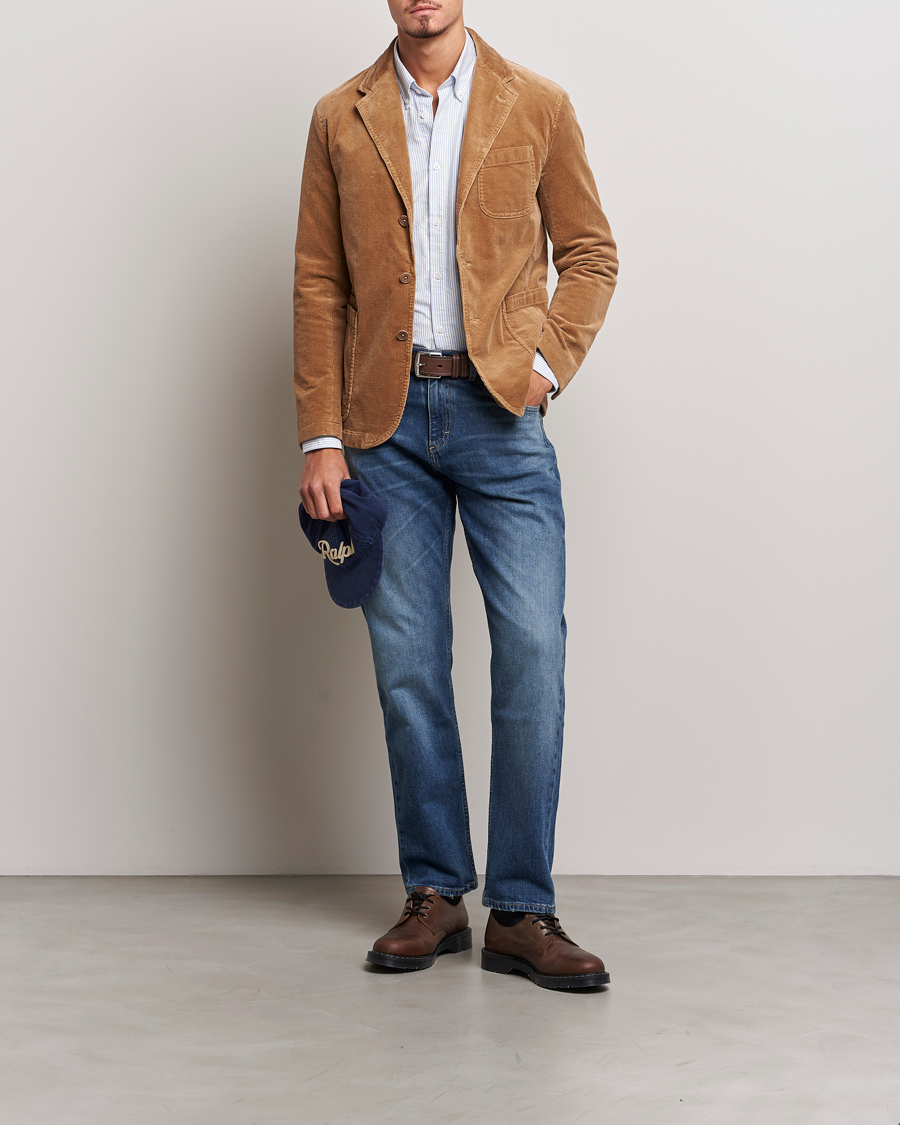 Herren | Sakkos | Polo Ralph Lauren | Corduroy Stretch Blazer Rustic Tan