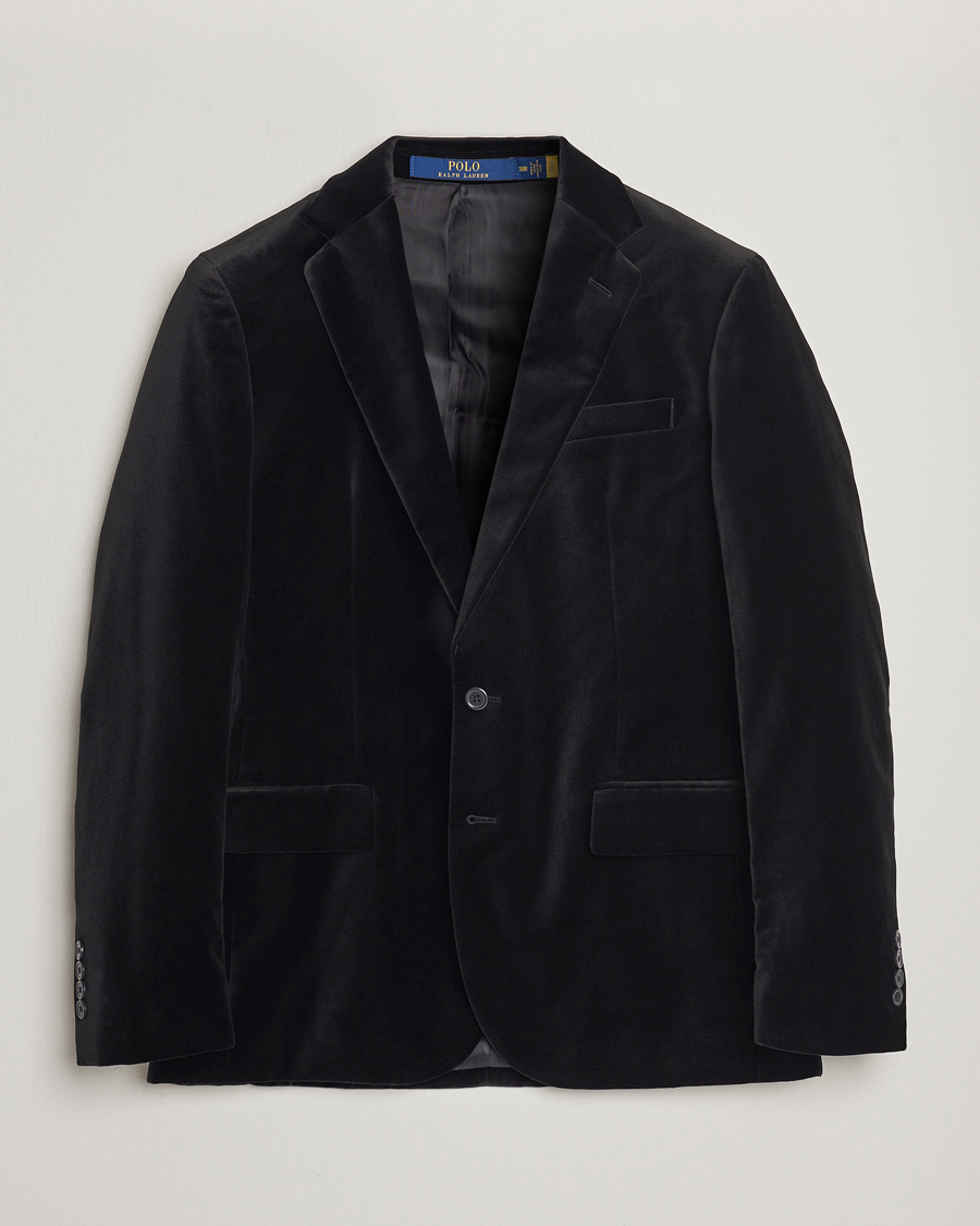 Herren | Sakkos | Polo Ralph Lauren | Velvet Sportcoat Black