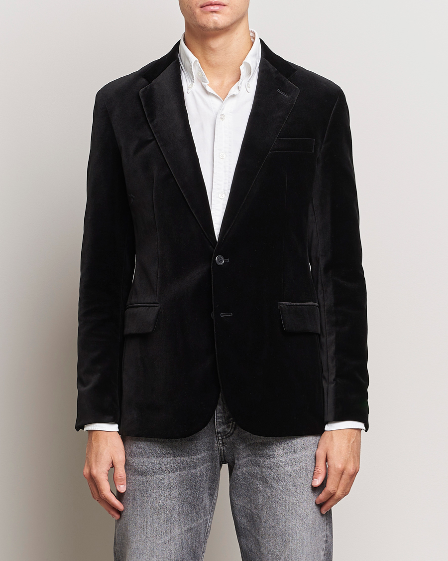 Herren | Sakkos | Polo Ralph Lauren | Velvet Sportcoat Black