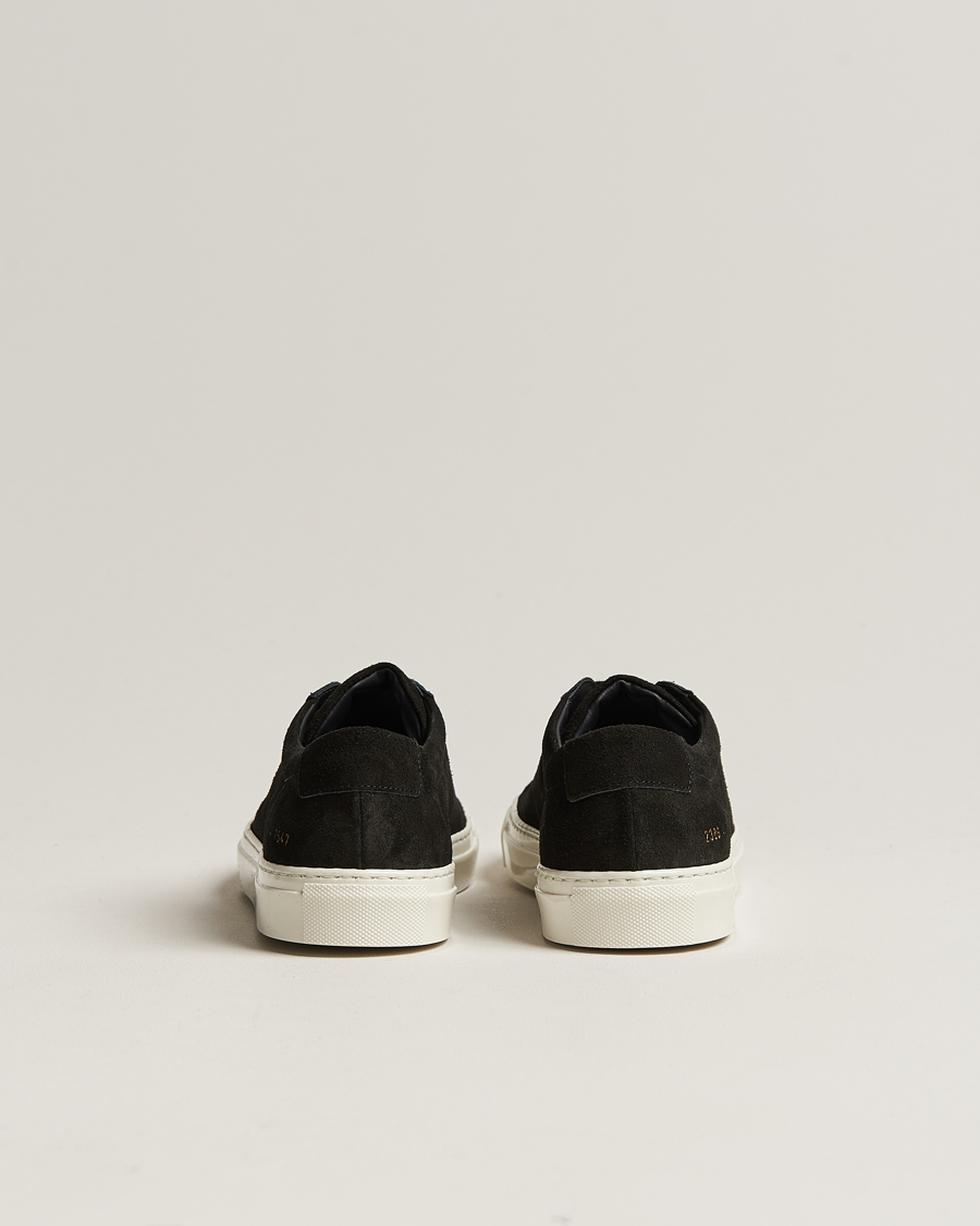 Herren | Common Projects Original Achilles Suede Sneaker Black | Common Projects | Original Achilles Suede Sneaker Black