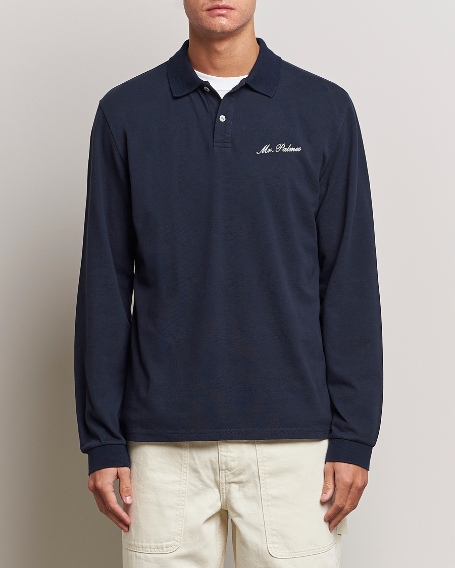 Herren |  | Palmes | Mister Long Sleeve Polo Navy