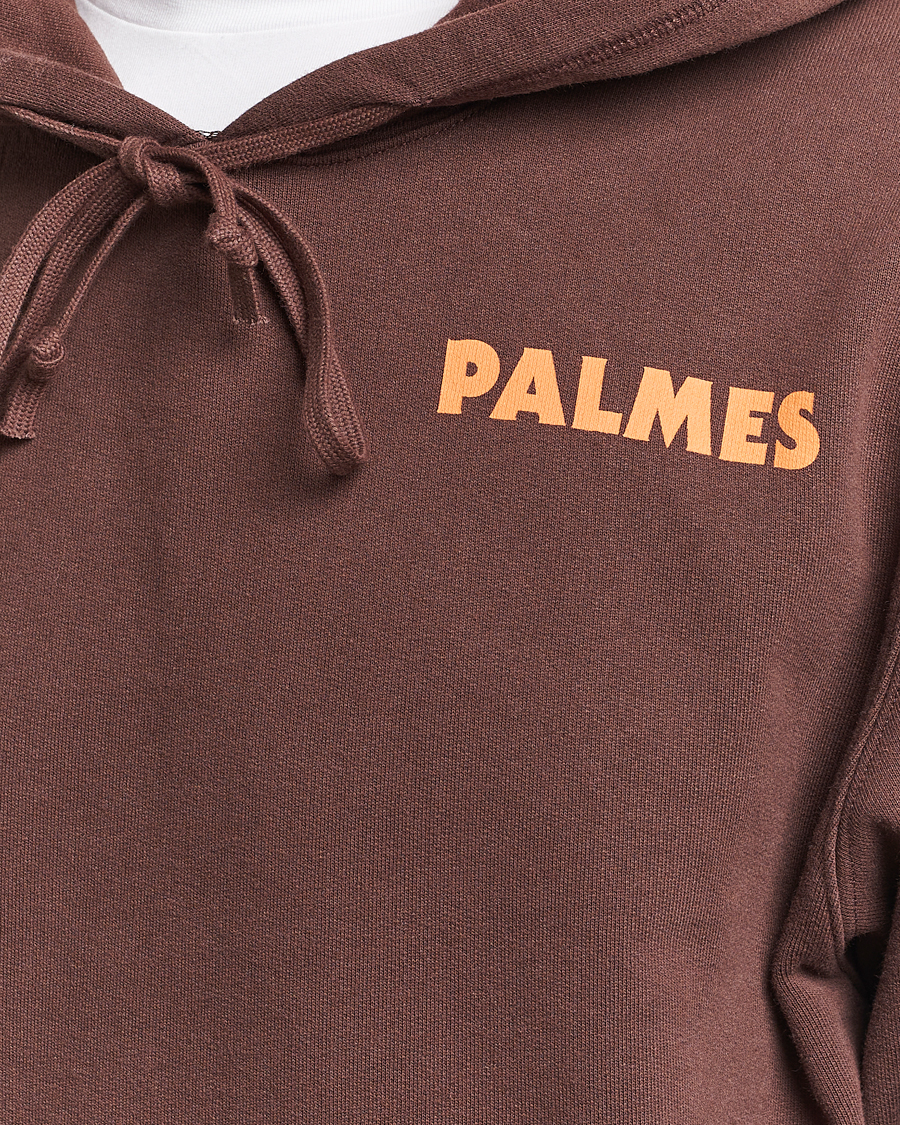 Herren | Pullover | Palmes | Bloody Hooded Sweatshirt Brown