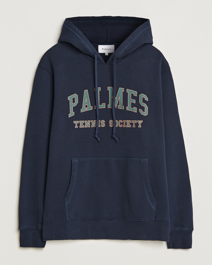 Herren |  | Palmes | Mats Hooded Sweatshirt Navy
