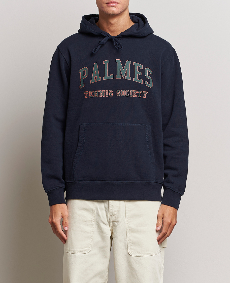 Herren |  | Palmes | Mats Hooded Sweatshirt Navy
