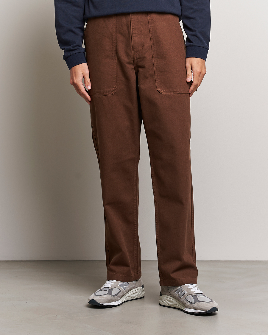 Herren | Chinos | Palmes | Broom Trousers Brown