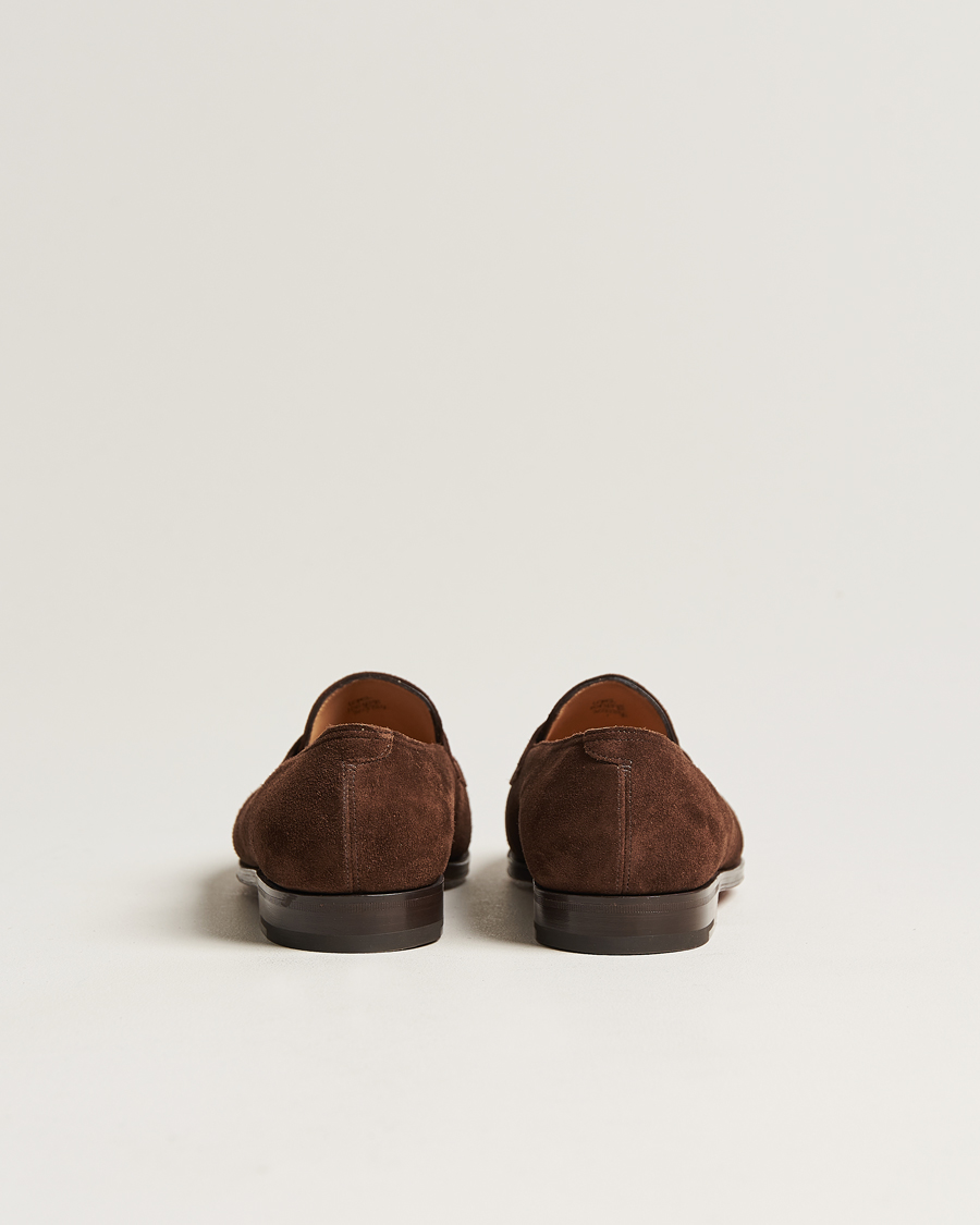 Herren | Loafer | John Lobb | Lopez Penny Loafer Dark Brown Suede