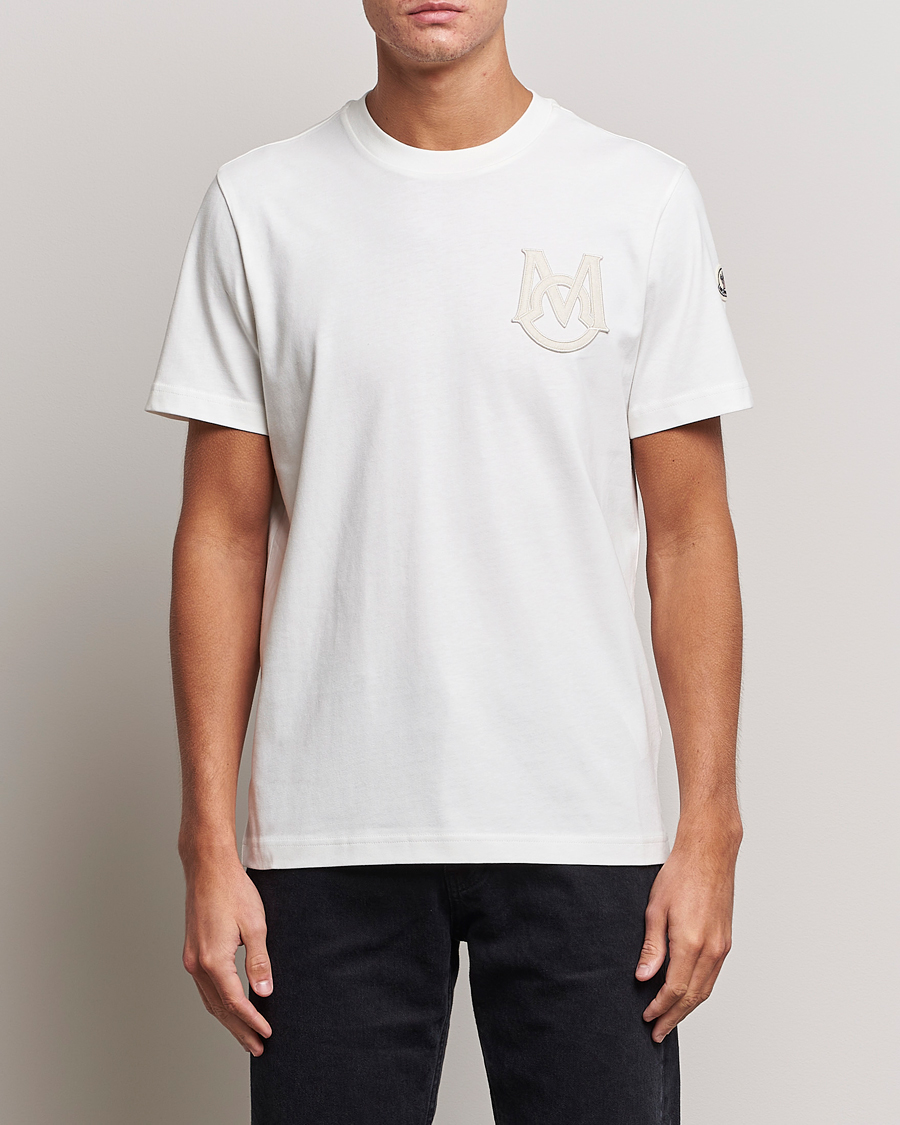 Herren |  | Moncler | Embossed Logo T-shirt White