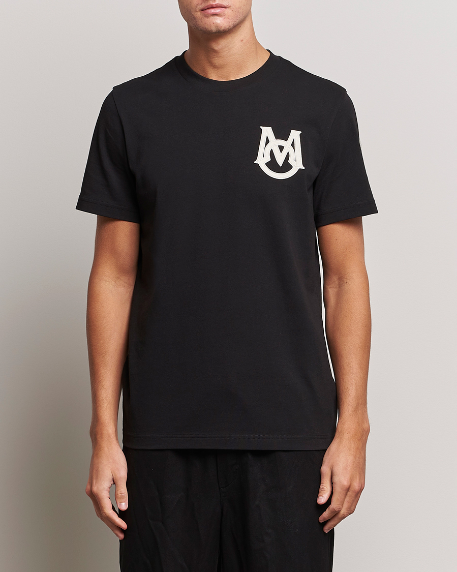 Herren |  | Moncler | Embossed Logo T-shirt Black