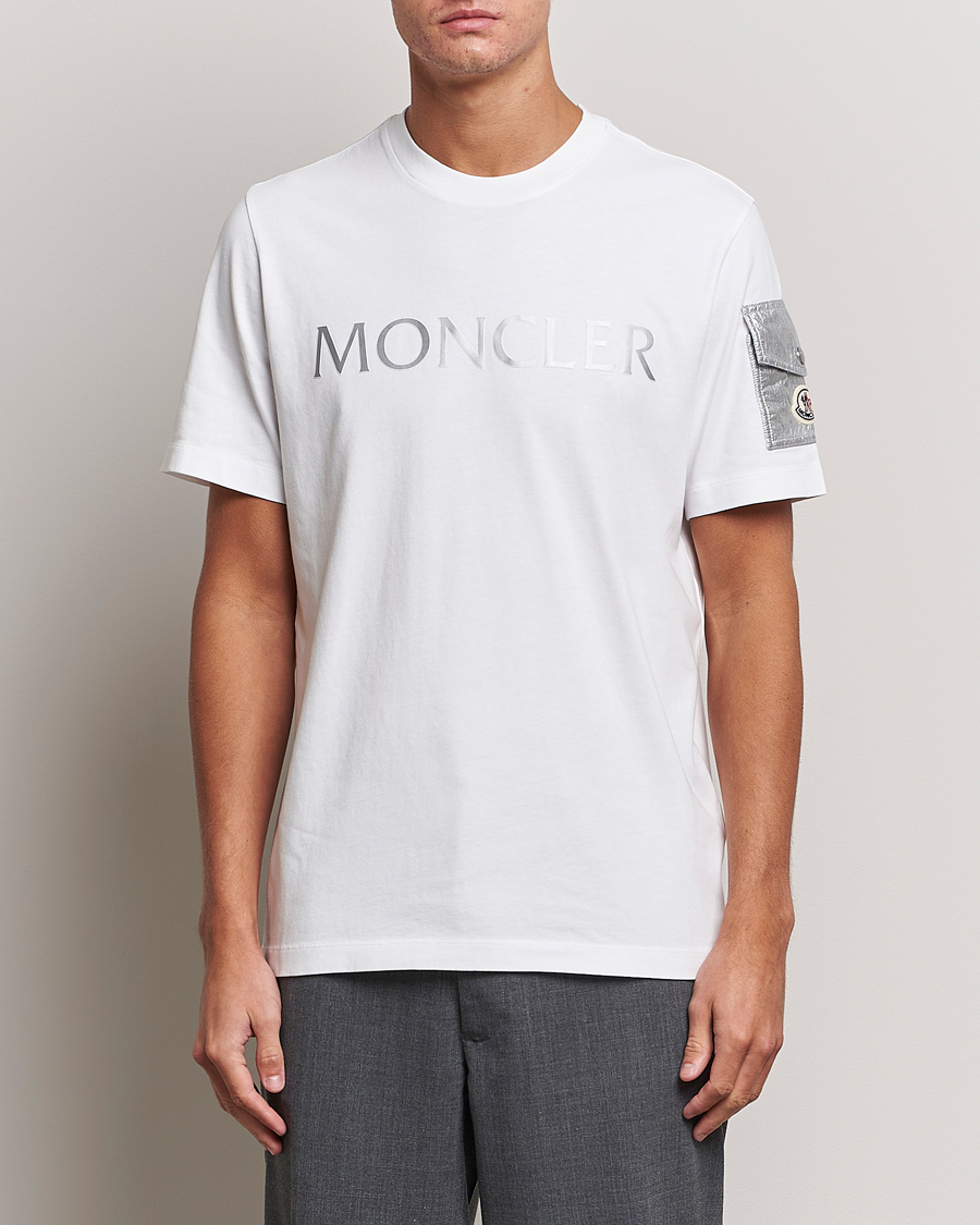 Herren |  | Moncler | Sleeve Pocket T-shirt White