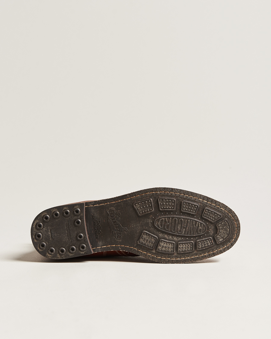 Herren | Polo Ralph Lauren RL Oiled Leather Boot Peanut | Polo Ralph Lauren | RL Oiled Leather Boot Peanut