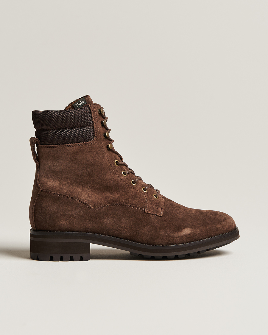 Herren | Boots | Polo Ralph Lauren | Bryson Suede Boot Chocolate Brown