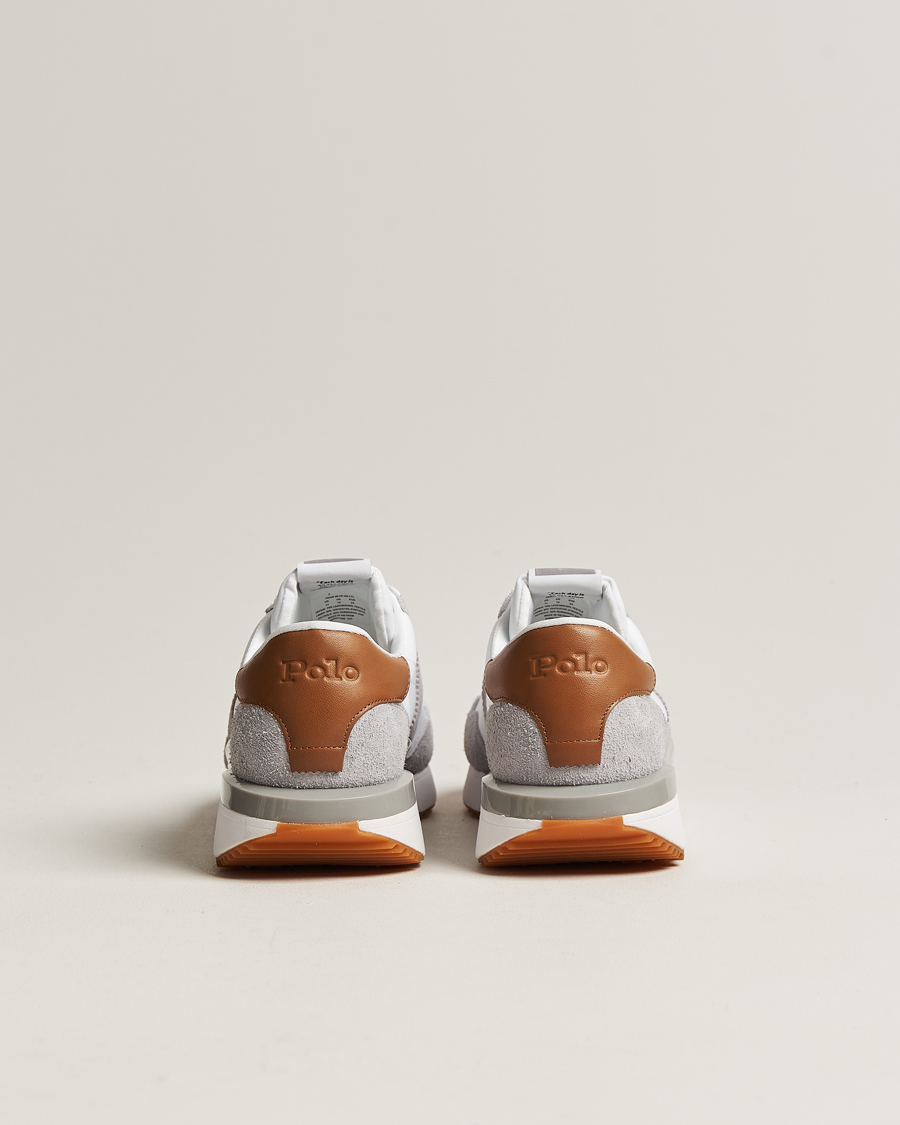 Herren | Polo Ralph Lauren Train 89 Running Sneaker White/Grey | Polo Ralph Lauren | Train 89 Running Sneaker White/Grey