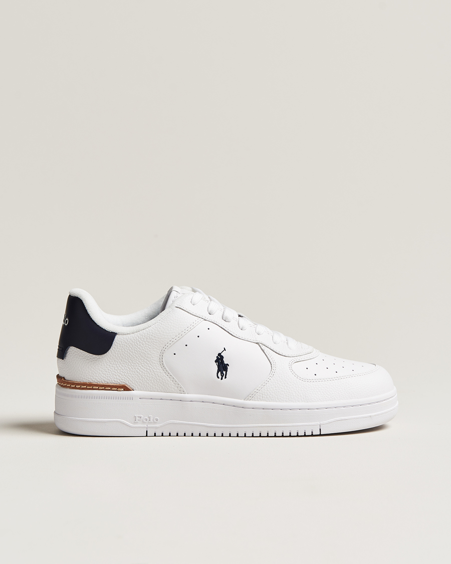 Herren | Sneaker | Polo Ralph Lauren | Masters Court Sneakers White/Navy