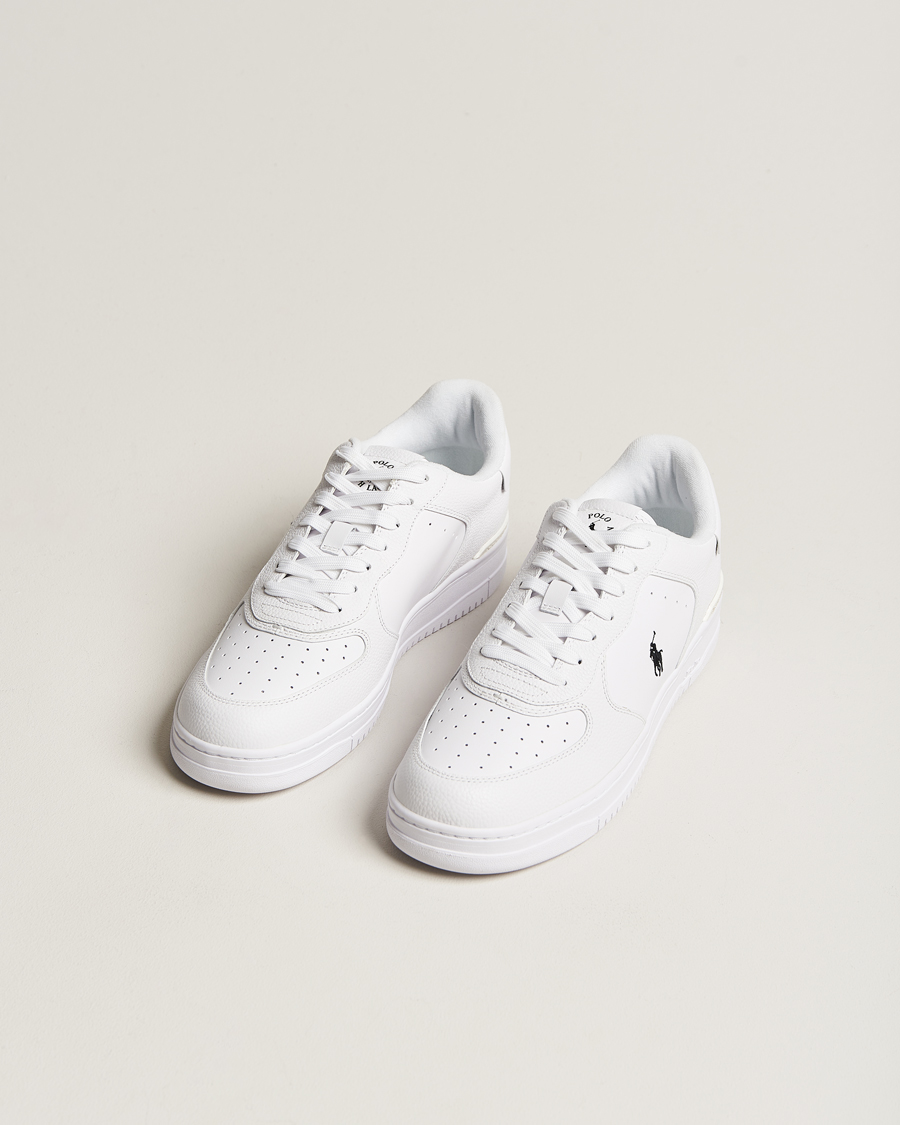 Herren |  | Polo Ralph Lauren | Masters Court Sneaker White/White/Black PP
