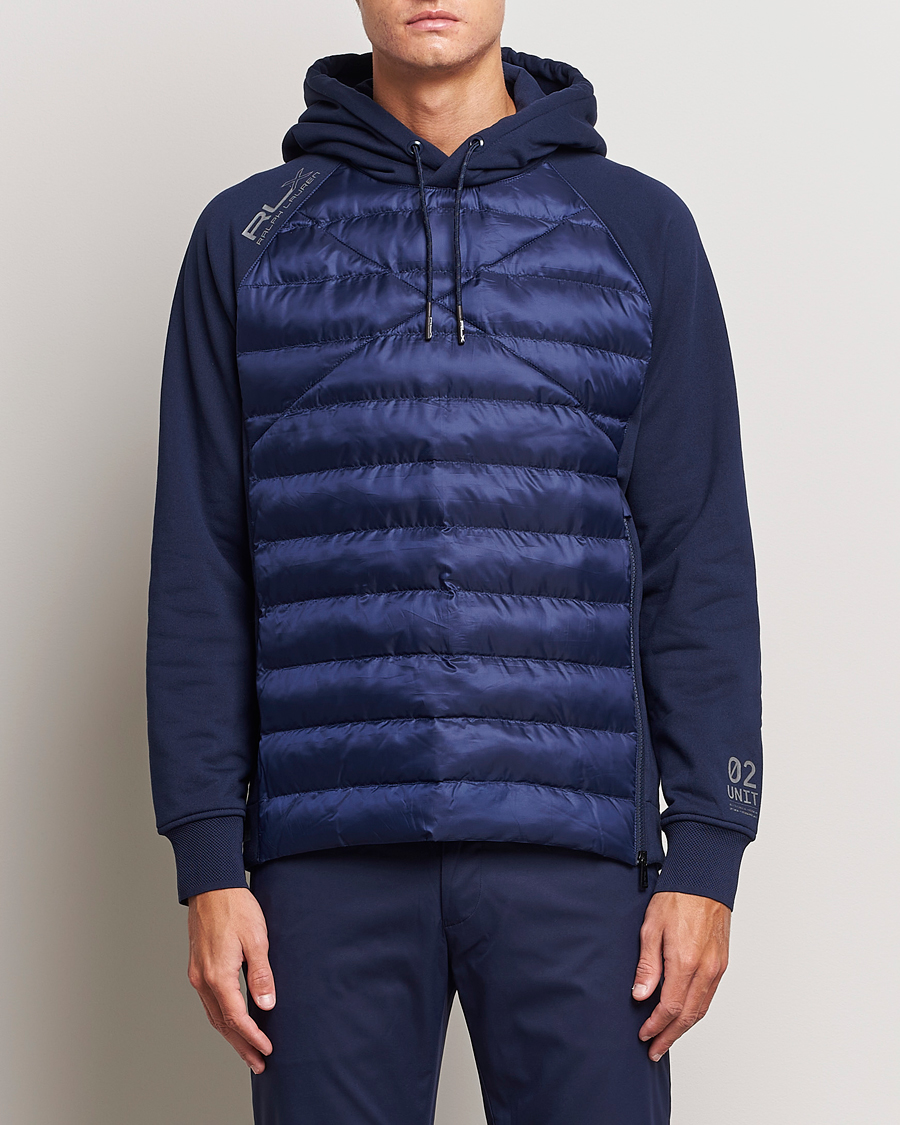 RLX Ralph Lauren Hybrid Hooded Jacket French Navy