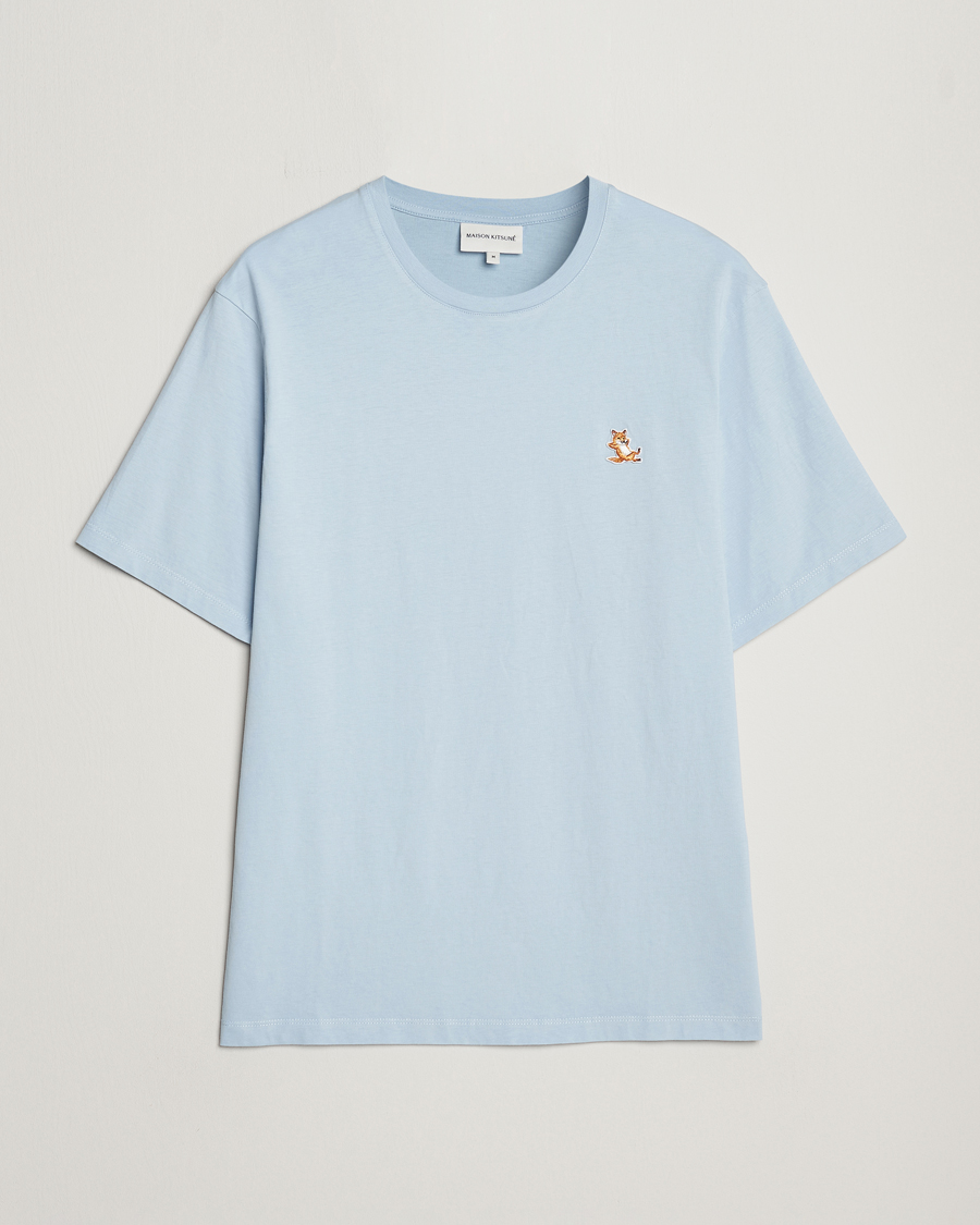 Herren | T-Shirts | Maison Kitsuné | Chillax Fox T-Shirt Sky Blue