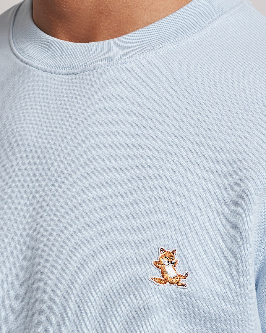 Herren | Pullover | Maison Kitsuné | Chillax Crew Neck Sweatshirt Sky Blue