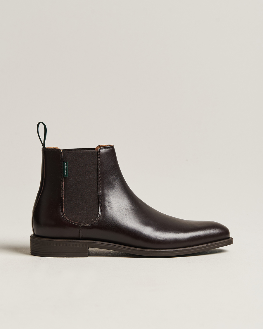 PS Paul Smith Cedric Leather Chelsea Boot Dark Brown bei Care of Carl