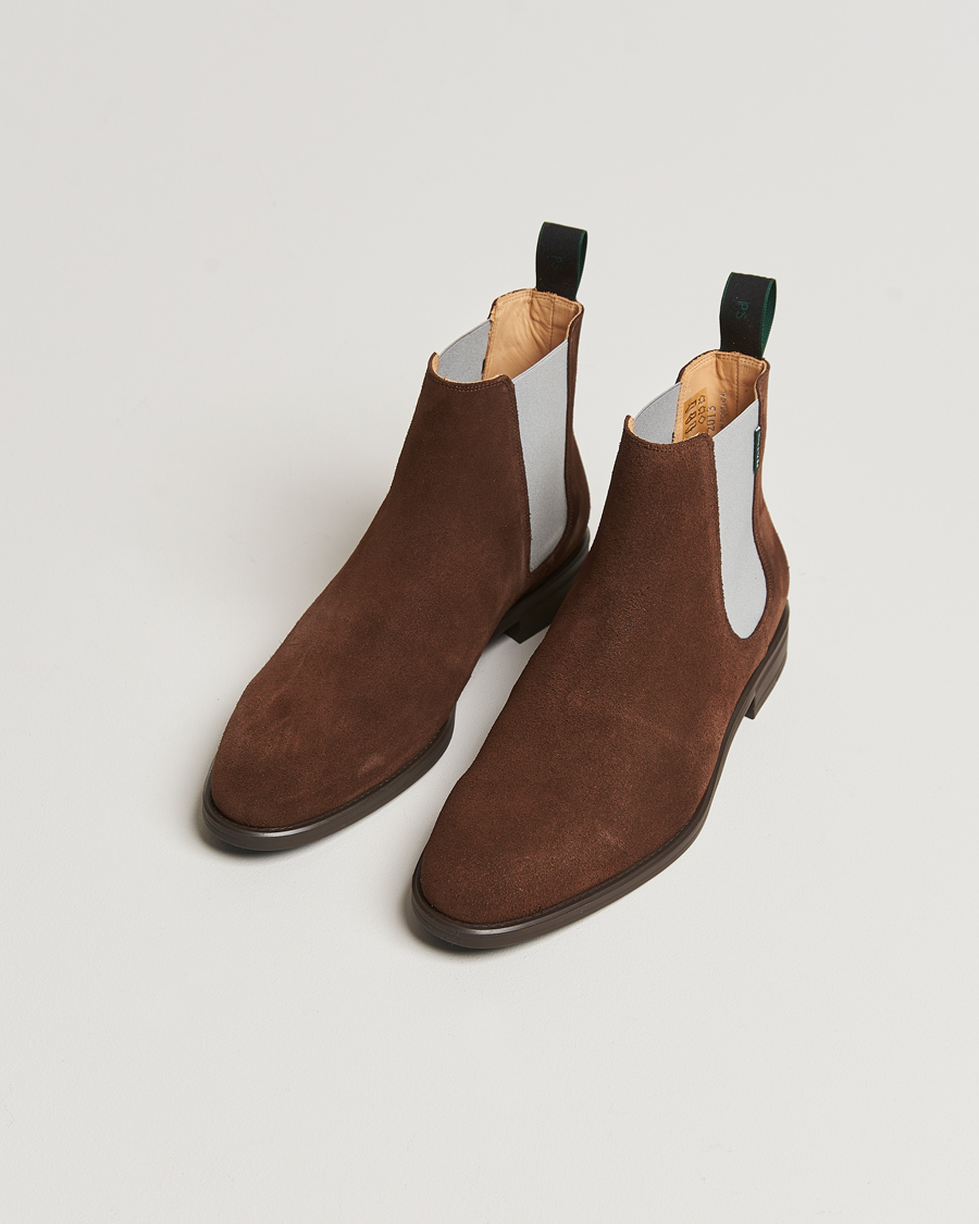 Herren | Paul Smith | PS Paul Smith | Cedric Suede Chelsea Boot Chocolate