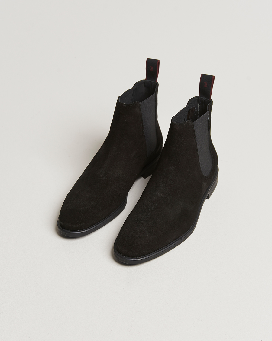 Herren | Chelsea-Boots | PS Paul Smith | Cedric Suede Chelsea Boot Black