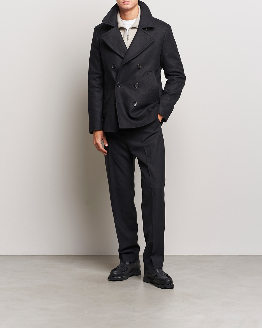 Herren | Jacken | PS Paul Smith | Wool Peacoat Black