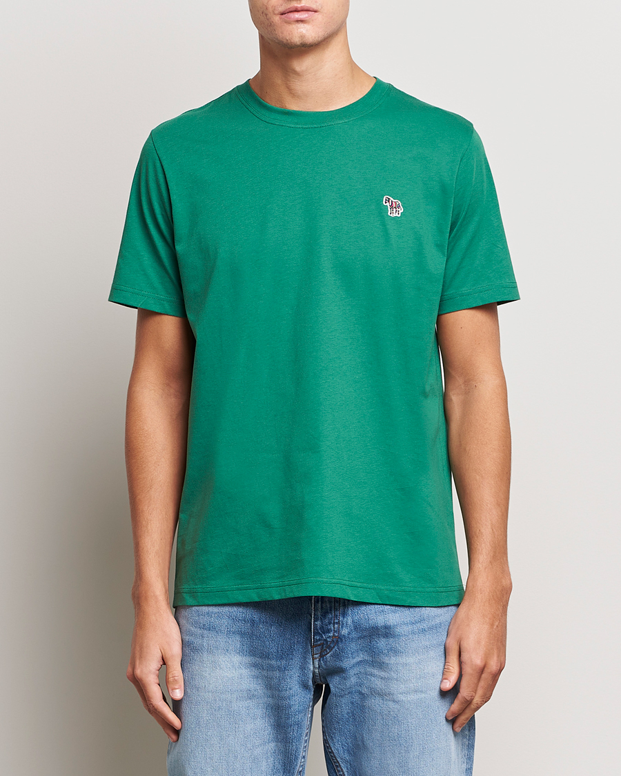 Herren |  | PS Paul Smith | Organic Cotton Zebra T-Shirt Green