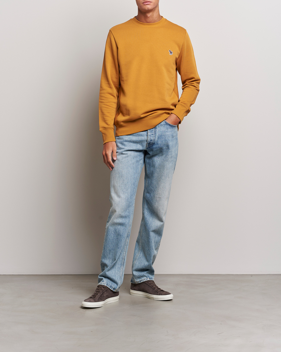 Herren | Pullover | PS Paul Smith | Organic Cotton Zebra Sweatshirt Yellow