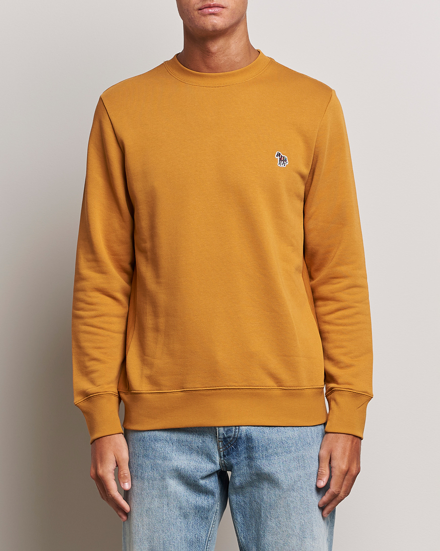 Herren |  | PS Paul Smith | Organic Cotton Zebra Sweatshirt Yellow