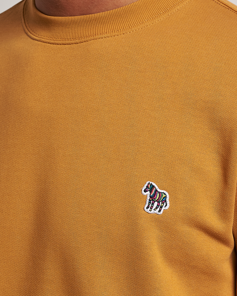 Herren | Pullover | PS Paul Smith | Organic Cotton Zebra Sweatshirt Yellow