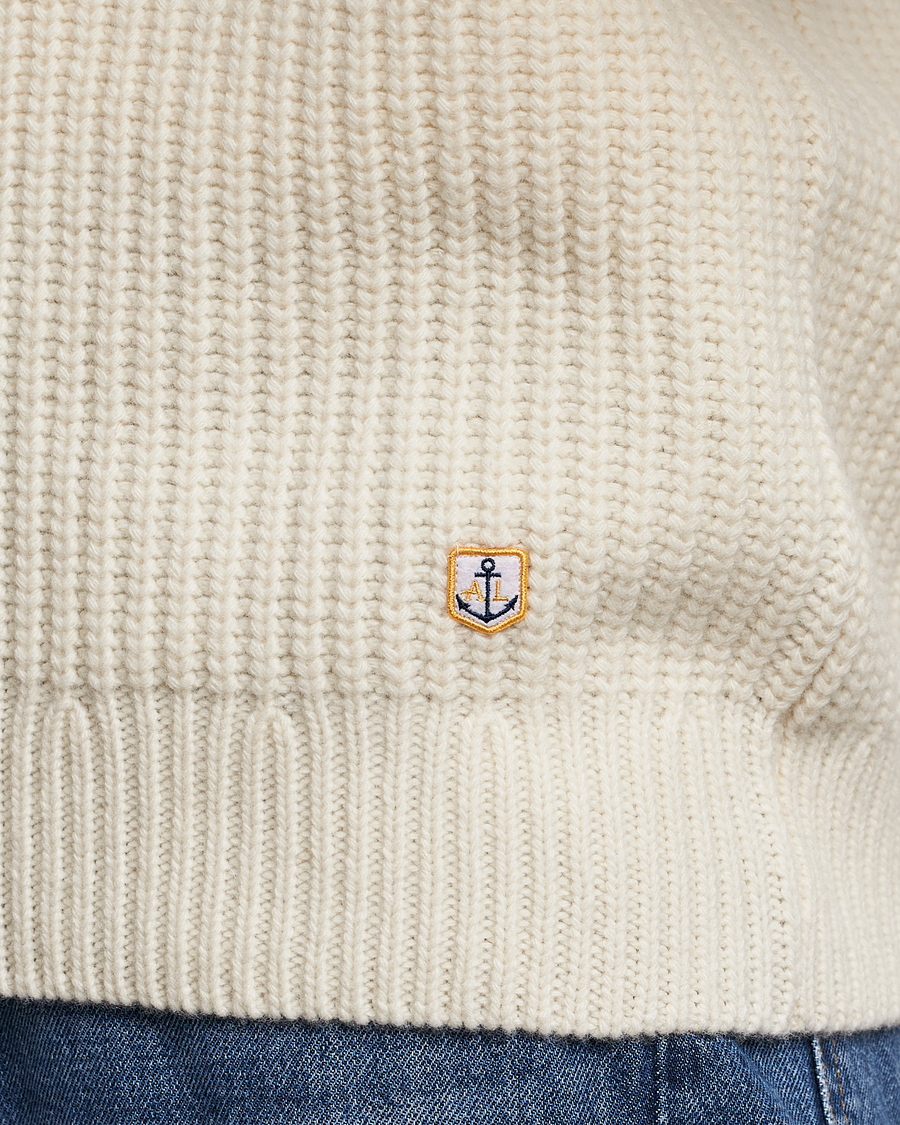 Herren | Pullover | Armor-lux | Pull Camionneur Wool Half Zip Nature