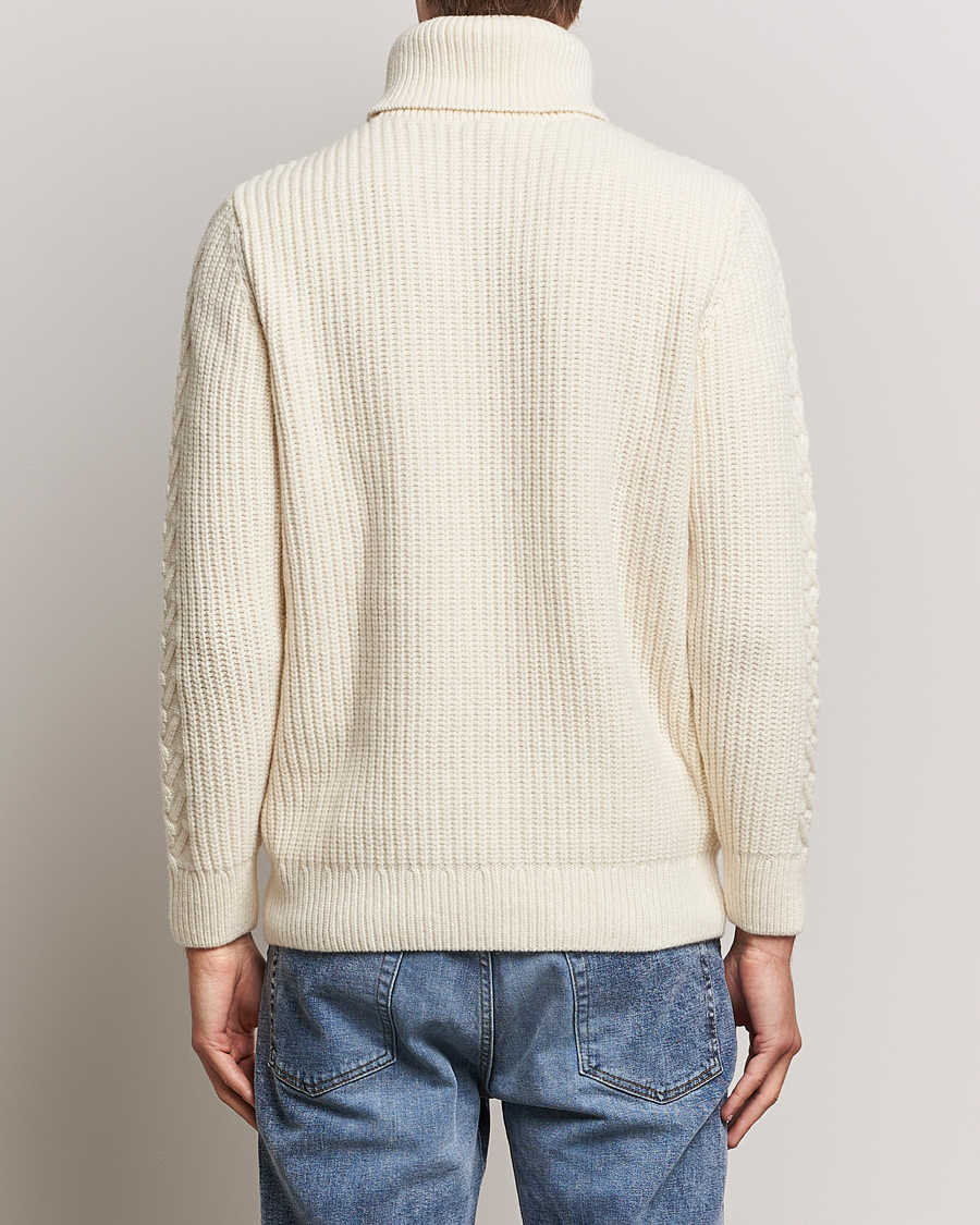 Herren | Pullover | Armor-lux | Pull Col Montant Wool Polo Nature