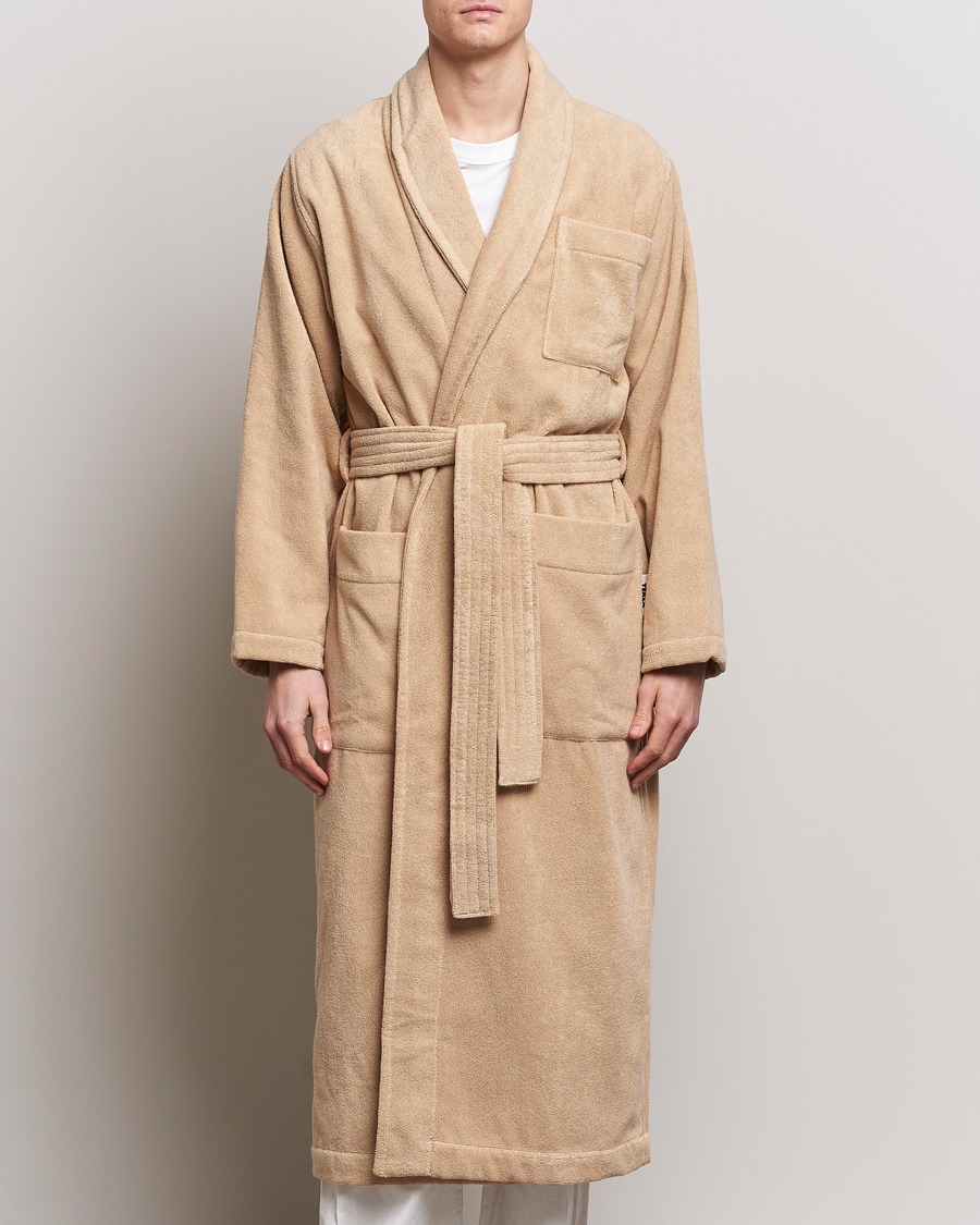 Herren | Kleidung | Tekla | Organic Terry Bathrobe Sienna